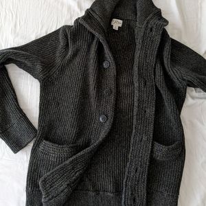 J.Crew Mock Neck Cardigan